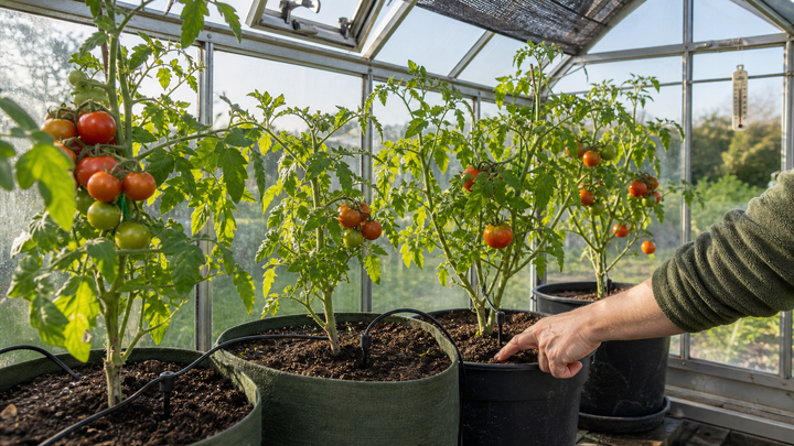 Watering Greenhouse Tomatoes in Hot Weather: UK Guide